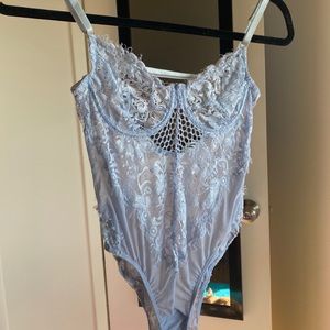 Blue fashion nova bodysuit